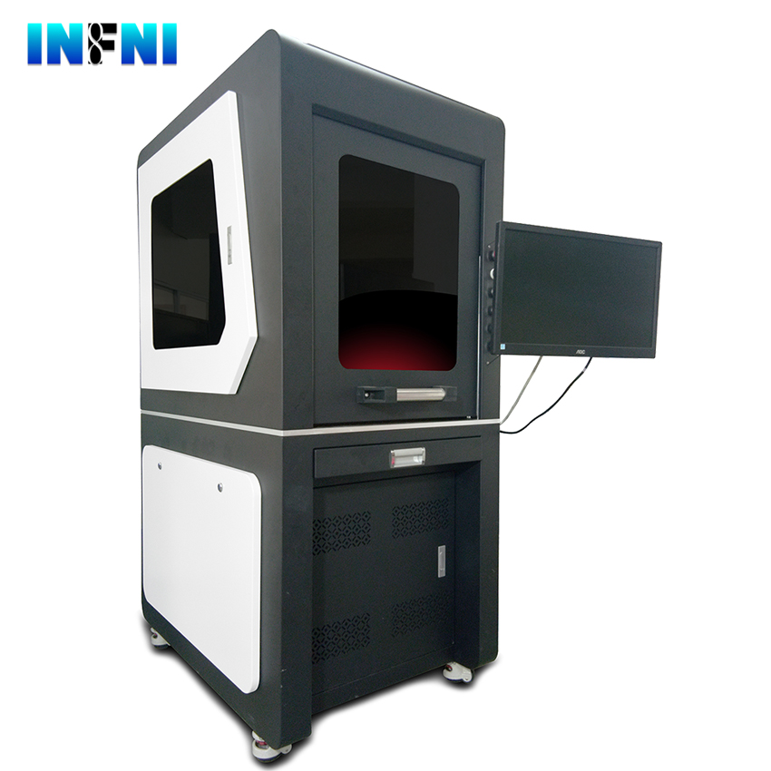 30w Fully enclosed type fiber laser marking machine 