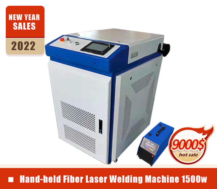New 1500w hand held fiber laser welding machine